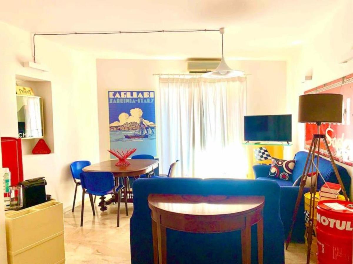 Appartamento Cagliari Centro Con Vista Sul Porto エクステリア 写真